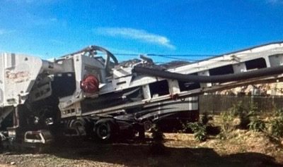 Roadtec RX700X-3 Cold Planer / Milling Machine – Fire Damage